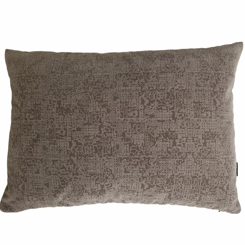 Ila matrix grey cushion 50x70 cm