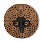 Natural Modern African Mask #10 - mumutane